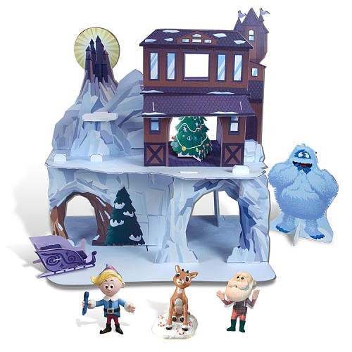 Rudolph the Red-Nosed Reindeer Ultimate Figurine Adventure Display Set with Bonus Figures