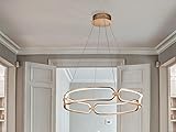 Difusores de silicona opal LÁMPARA LED COLETTE 60D ORO ROSA
