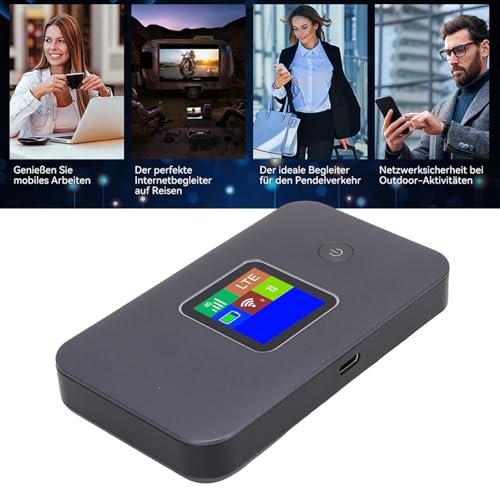 Image of Zopsc 4G Mobile WiFi Router, 300Mbps High Speed 2.4G 5.8G Dual Band Mobile Router, Portable WiFi Hotspot Device for Smartphone Tablet Laptop, Support 10 Devices