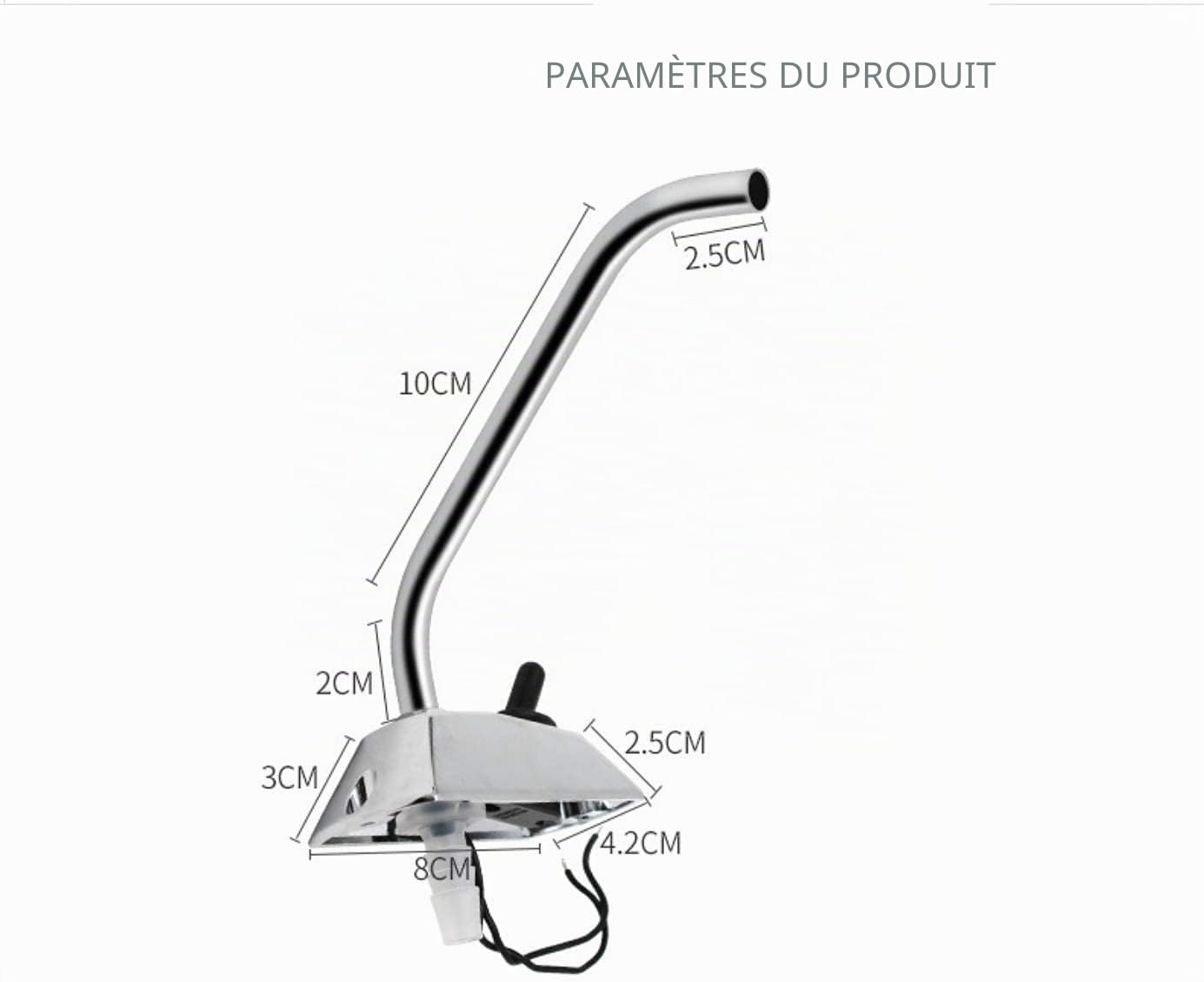 Pompe à eau 12 V 72W auto-amorçante galère pompes électriques haute pression robinet de rotation/robinet Avec tuyau 2M pour bateau RV/caravane camping-car