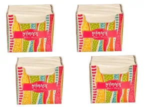Wintex Ultra Large Party Pack Paper Napkins (100 Napkins)-Pack of 4