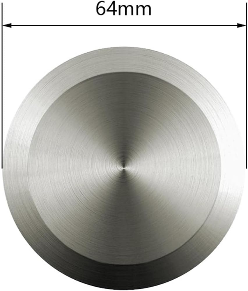 1Pcs End Cap Blanking Plate Tri Clamp Ferrule Flange Stainless Steel SUS SS 304 Blanking Plate(64mm Flange OD)