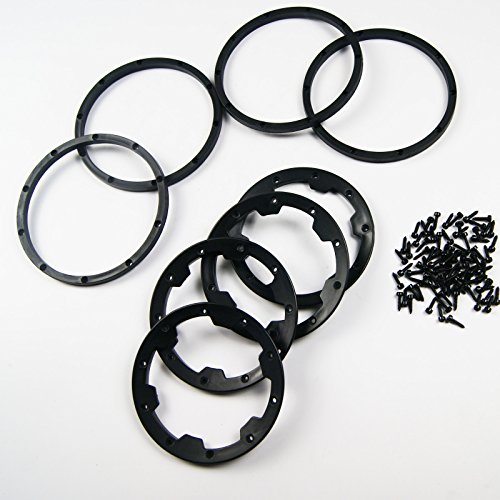 TITRACING Front Rear Wheel Bead locks Kit For HPI KM Baja 5B 5T 5SC Buggy Truck