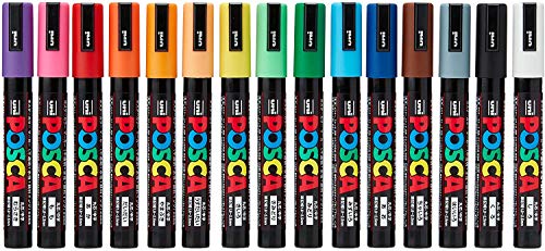 Uni PC5M15C Posca Pc-5M Paint Marker Pen thumb #8