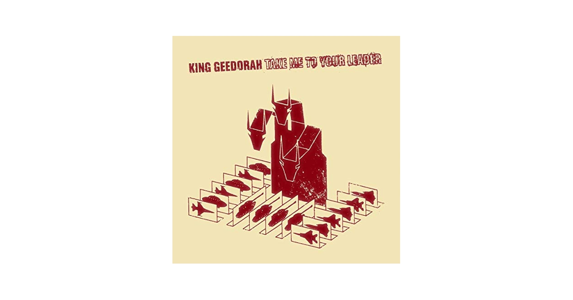 洋楽 MFDOOM/king geedrah takeme toyour leader King Geedorah
