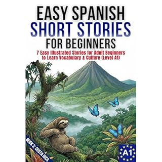 Easy Spanish Short Stories for Beginners Level A1 Book 3: COSTA RICA Audiolibro Por J.A. Bravo arte de portada