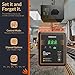 PURISYSTEMS 3-Speed Remote Air Filtration System, PuriCare 500 Hanging Air Filter w/RF Remote for Woodworking, Garage Air Purifier, Shop Dust Collector, up to 500 sq. ft(500 CFM)