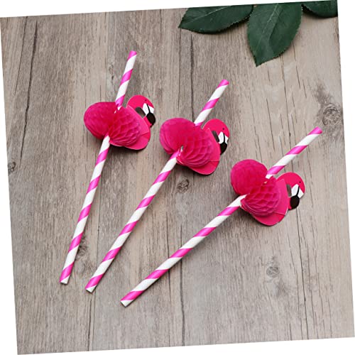Set de 30 pitillos decorativos de papel Rosy miniatura 7