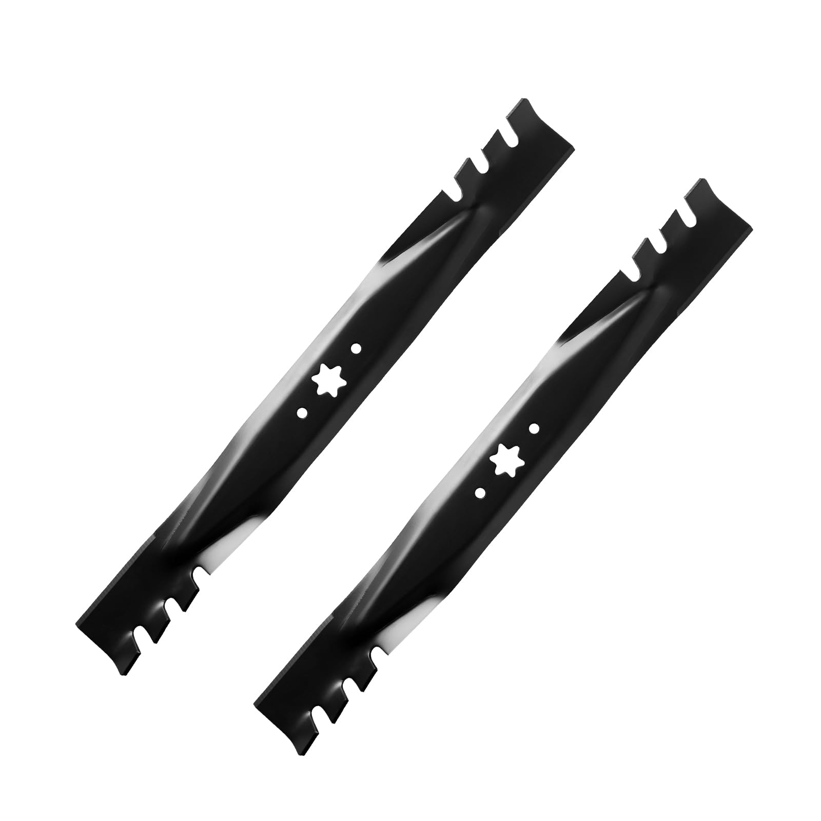 Cuchillas de repuesto para cortacésped Cub Cadet MTD Troy Bilt 942-04308-X 42-0616 742-0616 942-04126, compatible con XT1 XT2 LT42 LTX1040 RZT-L42 para cubierta de 42 pulgadas (2 unidades