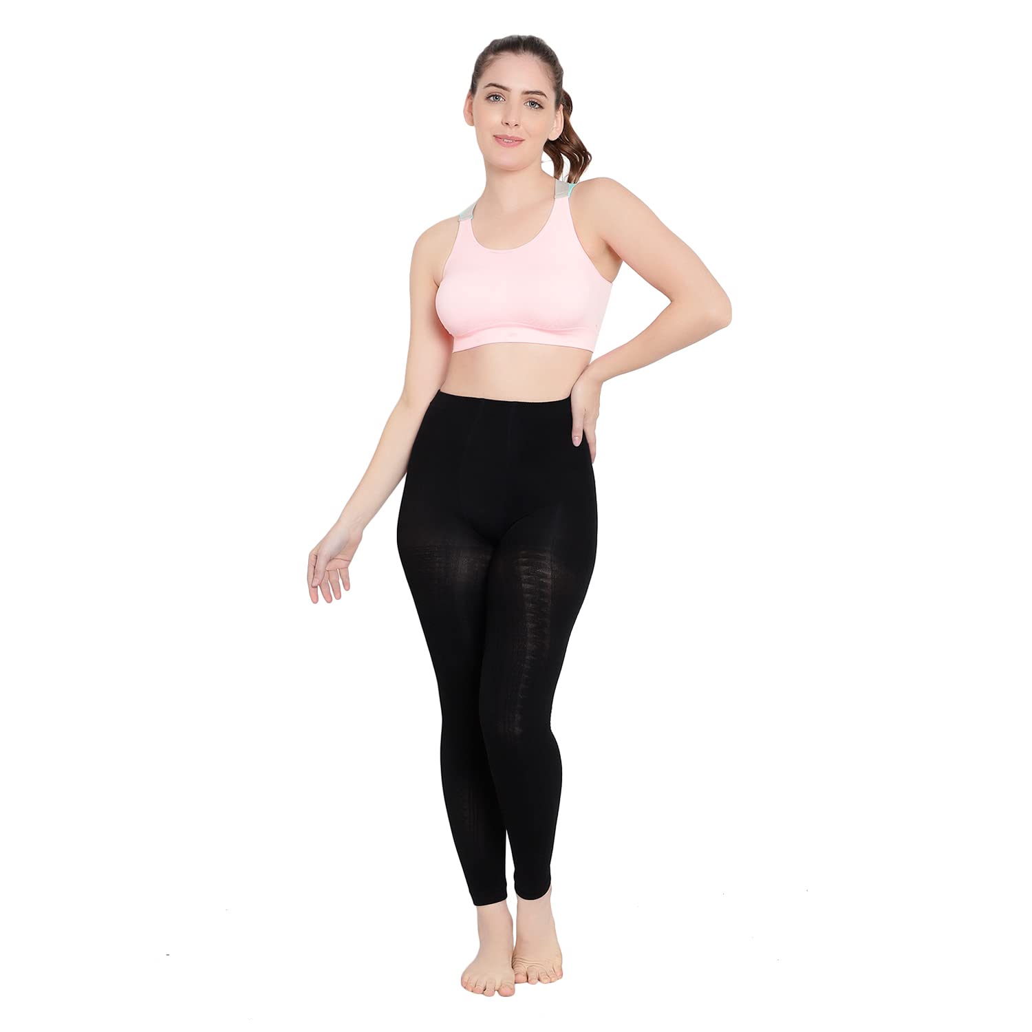 khwaish store Women Seamless Leggings for Women, High Waist Tummy Control Workout Pantyhose Strechable Gym Yoga Pants Soft Tights-picture-18
