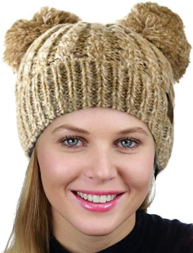C.C 2 گوش Pom Pom Pall Pit Puff 