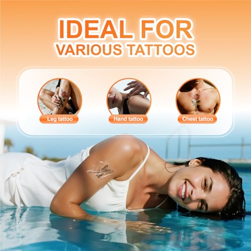 Image of Carbou Transparent Film Dressing,4 inch x 4.75 inch Pack of 50 Waterproof Wound Bandage Adhesive Patches,Post Surgical Shower or IV Shield,Tattoo Aftercare Bandage