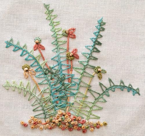 C&T Publishing Creative Stitches for Contemporary Embroidery: Visual Guide to 120 Essential Stitches for Stunning Designs