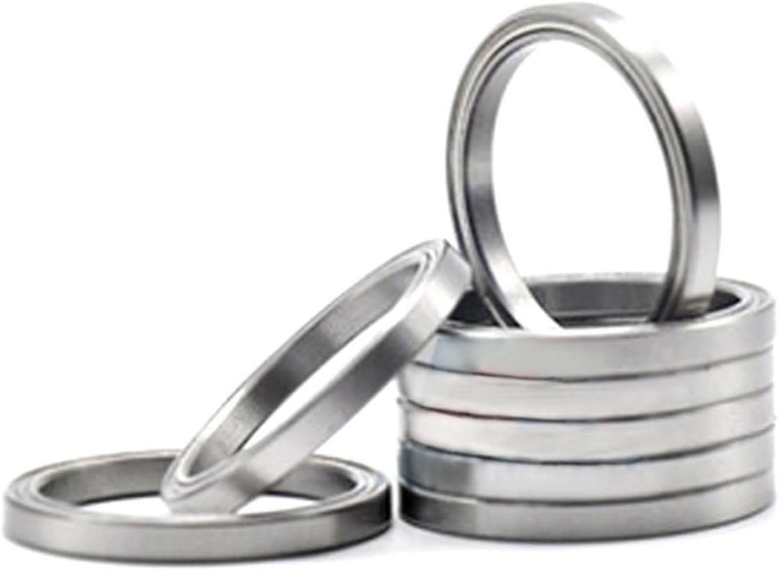 Ultra-high Speed, Ultra-Long Life Thin-Walled Bearings 6700 10 * 15 4，6701 12 18 4，6702 21 4，6703 17 23 4，6704 20 27 4,6705 (Color : Zz, Size(Zz,6700 10x15x4)