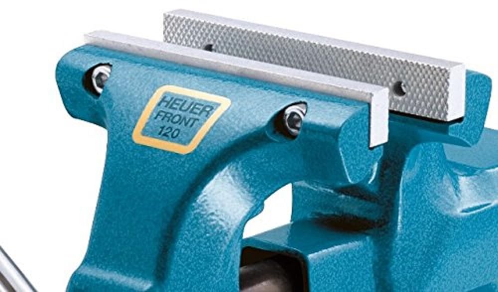 Jaws/Interchangeable Jaws, Hardened Steel, Zinc Plated – WEND and Changeable, Ribbed Smooth on One Side, The Other Side/Suitable for Vice, 140 mm