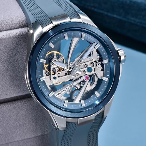 TYBERLEY Pagani Design Men's Automatic Watch, Blue - Image 3