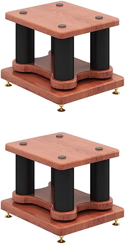 Monitor Speaker Stands Sound Rack Floor Type Sound Surround Rack Media Rack Sound Steel Frame Speaker Stand 2 Packs Studio Monitor Stand,One Color-S-20