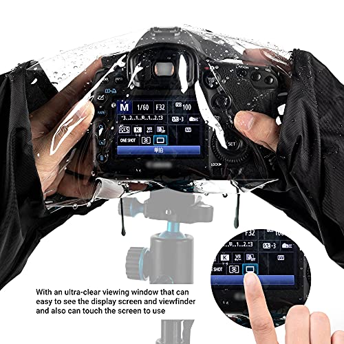 Camera Remote Control Tripod + Dual Sleeves Rain Cover：camera Tripod Replaces Vct-Vpr1 With Dual Sleeves Camera Raincoat For Sony Camera #TOP6