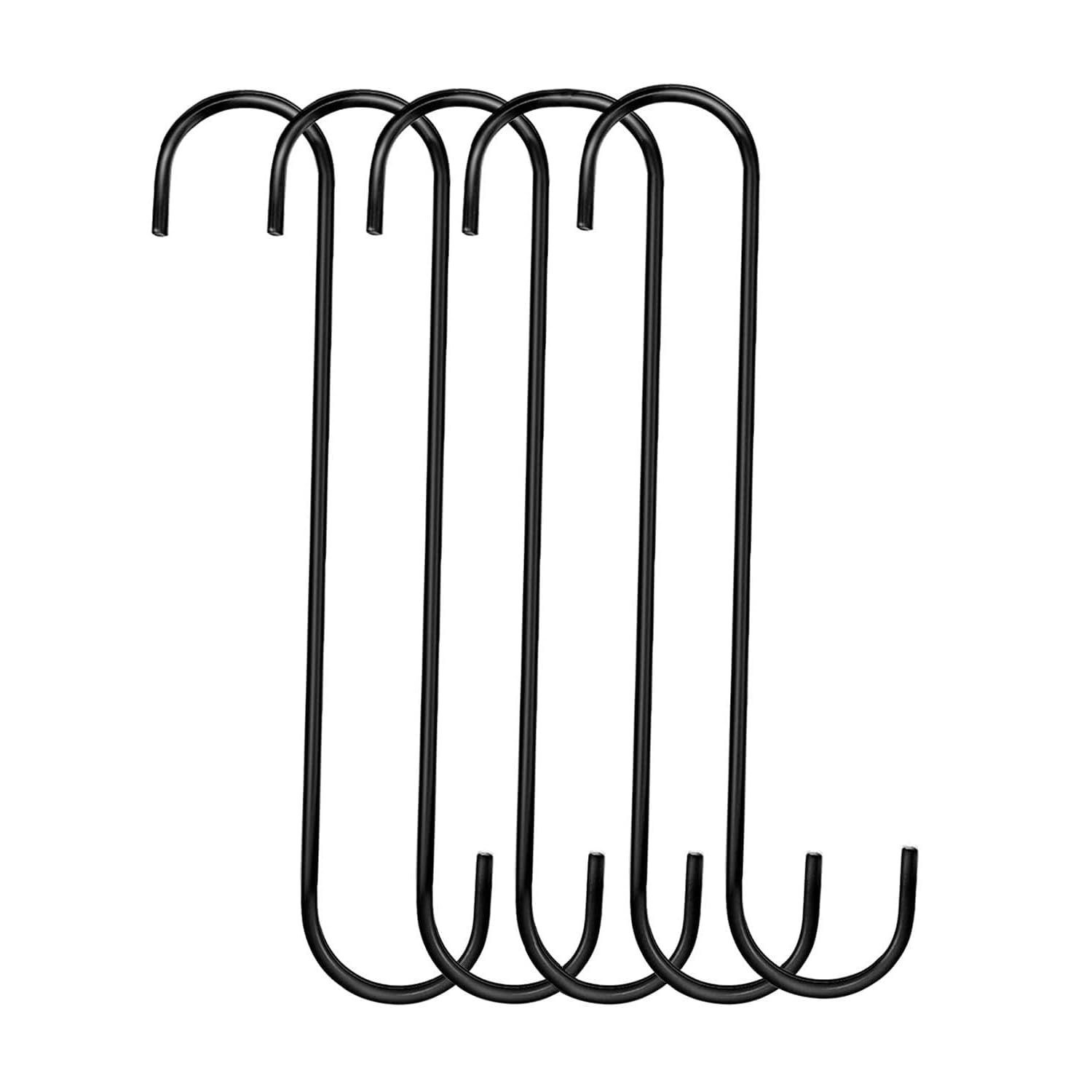 CINAGRO Heavy Duty S Shaped Hooks Multipurpose Hangers, Travelling, Kitchen Cutlery Hanging, Garden Hanging Pot Extension and Plant Hanger (Pack of 5 (10 inch)) (B0CG5YQ32R) Amazon Price History, Amazon Price Tracker