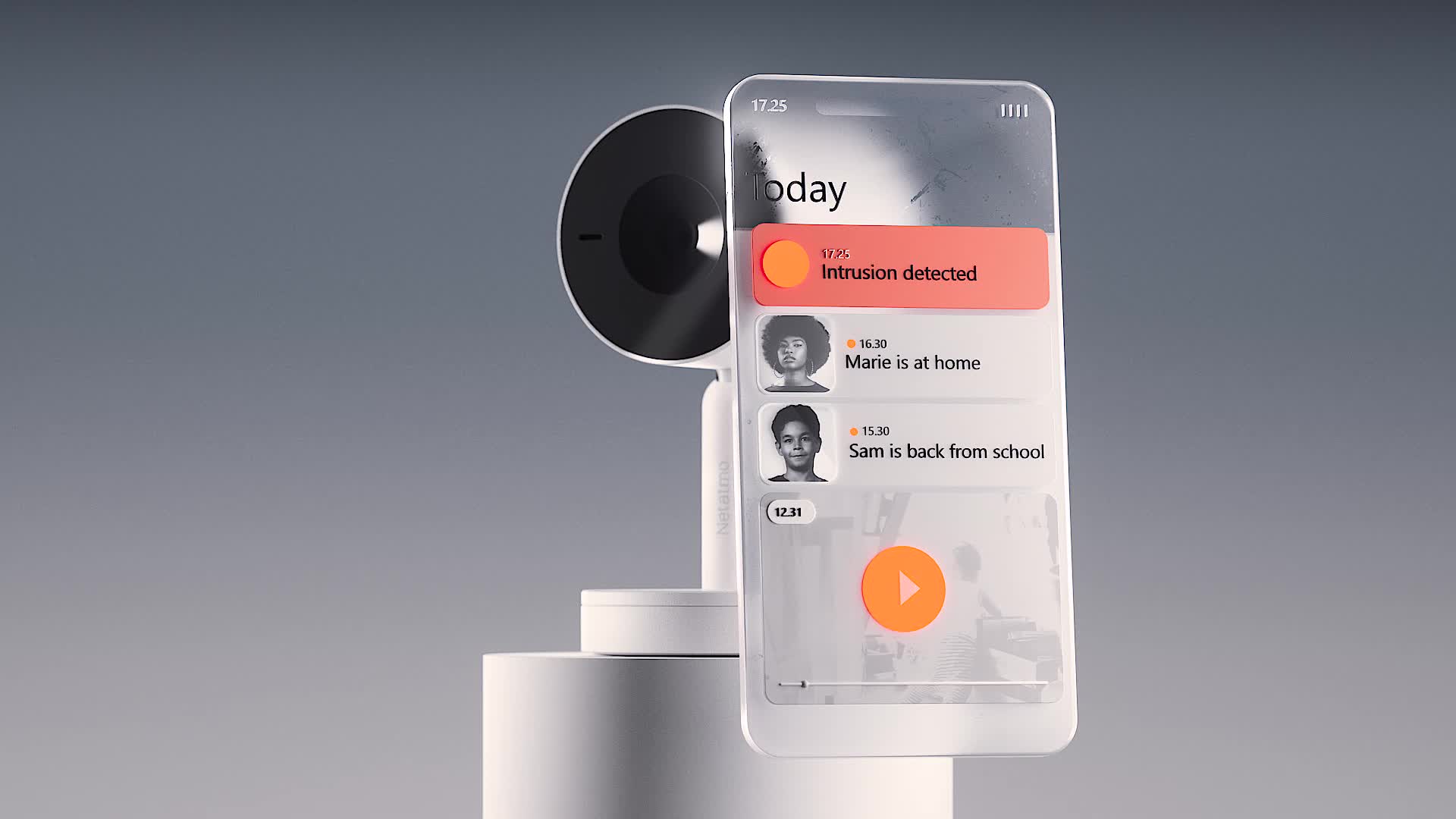Netatmo Advance Smart Indoor Camera - Face Recognition, Audio