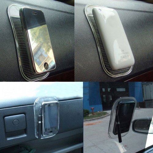 MKChung Car Non Slip Dash Mat Dashboard Phone Pad Key Holder