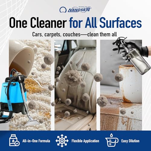 Nanoskin EXTRACTOR SHAMPOO Low Foaming Carpet Cleaner 5 Gallons - Machine Use Upholstery Cleaner, Stain Remover & Odor Eliminator on Rug Car Upholstery Carpets | For Automotive, Home, Office & More by Nanoskin - Image 4