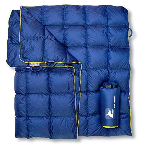Horizon Hound's Premium Down Camping Blanket - Perfect for Outdoor Adventures!