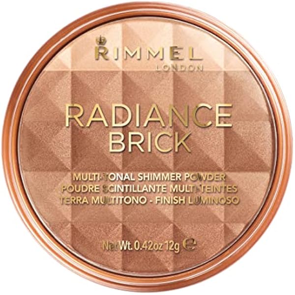 Rimmel Radiance Brick Bronzer, 001 Light, 12 g