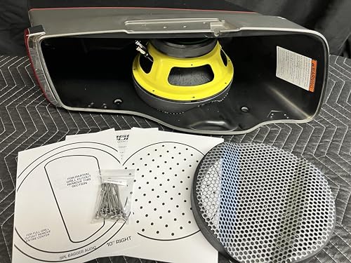 SPL Bagger Audio Harley Saddlebag 10' Mid-mount Inside Speaker Adapter Mounting...