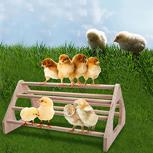 Hühnerstange Huhn-Spielzeug für Stall, Huhn-Holzständer, Hühner-Spielzeug für Hühnerbedarf, starkes Hähnchen-Hahn für… – Bild 4