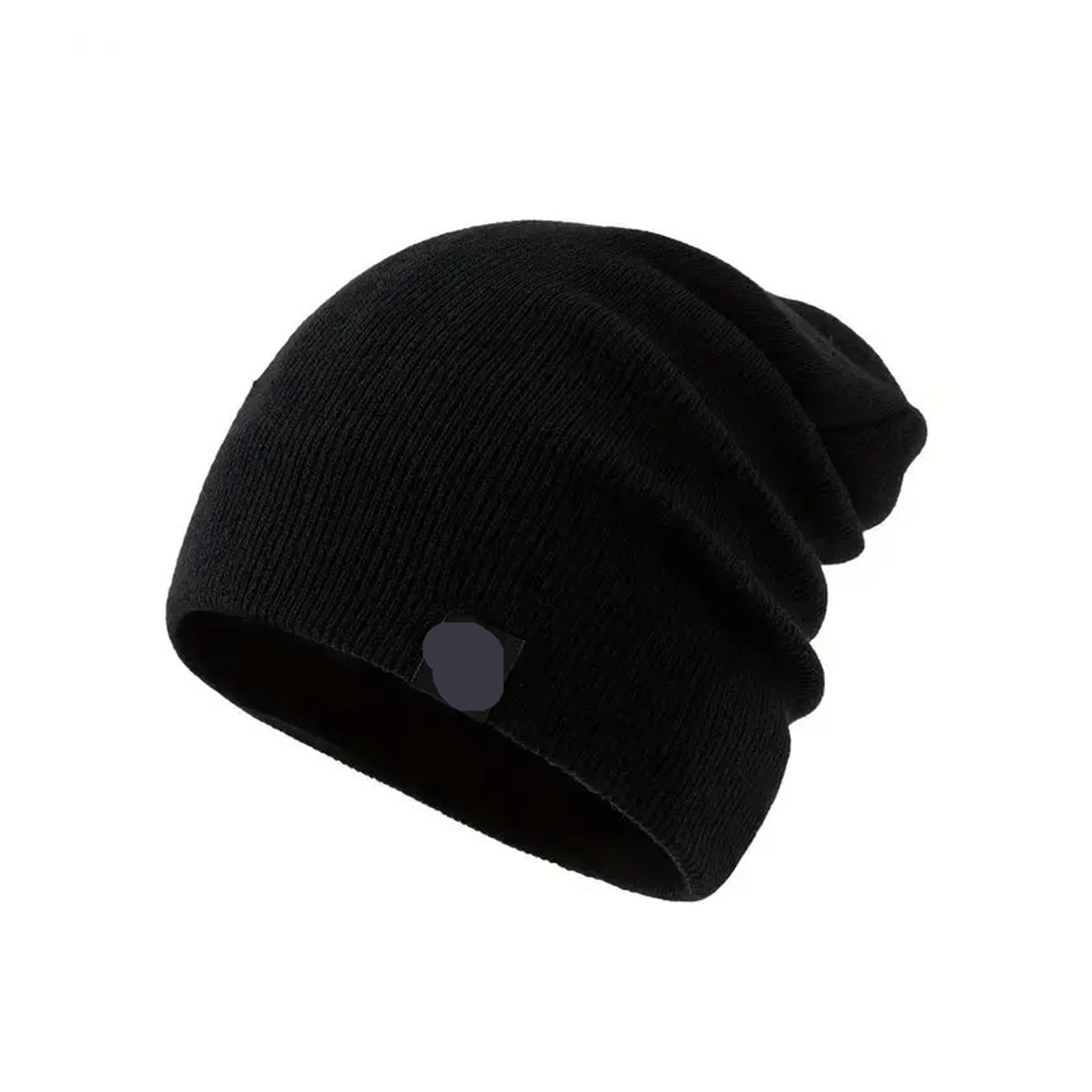 Generico Berretto lavorato a maglia cappello caldo autunnale e invernale | Cappello in maglia solida morbido e caldo for uomo e donna