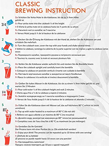 Yerba Mate Tee Pajarito Limon/Zitrone 500g | Yerba Mate aus Paraguay | Detox und Energie Getränk