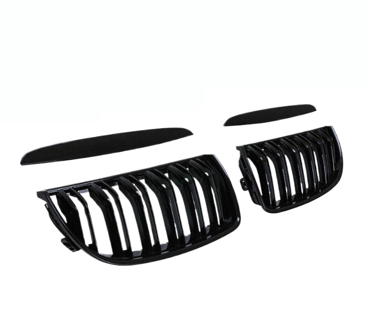 Rejilla de parachoques delantero E90 E91 2005-2008 con párpados de capó 7