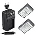 Newmowa BLS-1 Replacement Battery (2-Pack) and Charger kit for Olympus PS-BLS1, BLS-1 Batteries and Olympus Pen E-PL1, E-PM1, EP3, EPL3, Evolt E-420, E-620, E-450, E-400, E-410 Digital SLR Cameras