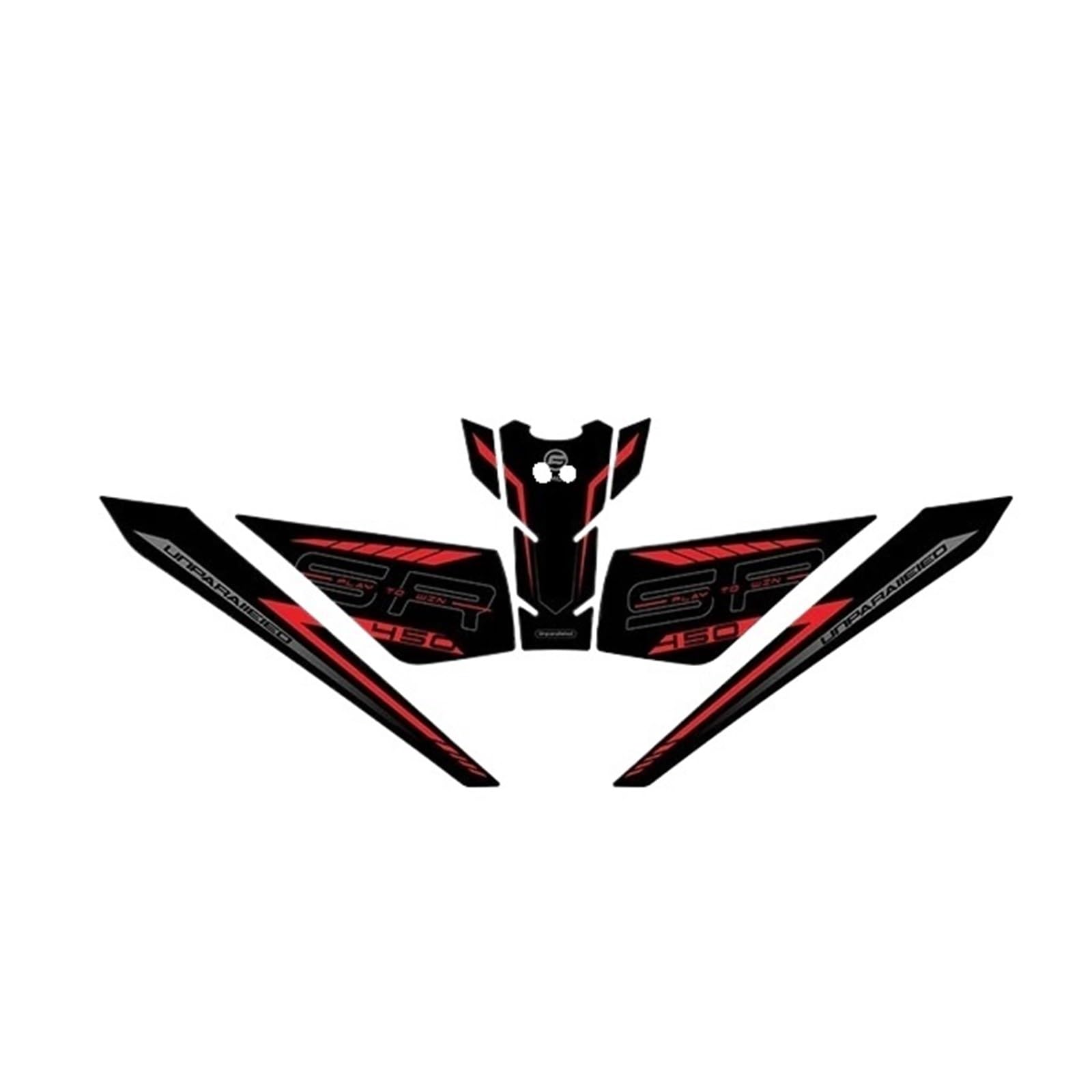 for CFMOTO 450 SR 450SR 450sr 450 Sr 2022 2023 Motorcycle Fuel Tank Side Protection Pad Knee Grip Stickers Accessories Fuel Tanks Pads
