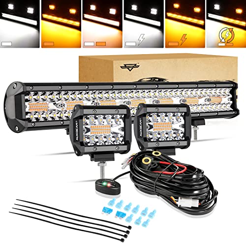 Auxbeam 20 Inch 5D Series Spot Flood Combo LED Light Bar
