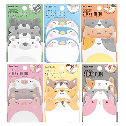 270 Pezzi Set Di Sticky Notes Adesive, Cancelleria Kawaii Foglietti, Materiale Scolastico Novità Per Scuola, Ufficio
