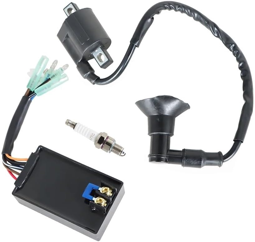Accessories CDI Box Ignition Coil Spark Plug for Polaris Predator 90 Sportsman 90 2003-2006