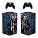 Xbox Series X Assassin's Creed Valhalla Eivor Skin, Decal, Vinyl, Sticker, Faceplate - Console and 2 Controllers - Protective Cover New SERIES X
