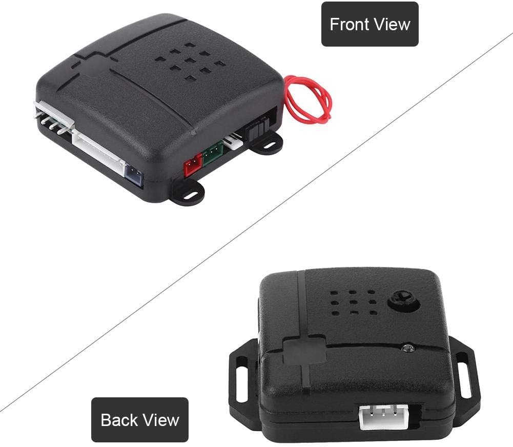 Sistema de alarma universal para coche, entrada sin llave, Bluetooth, 2 mandos a distancia, sensor de vibración, altavoz 120 dB