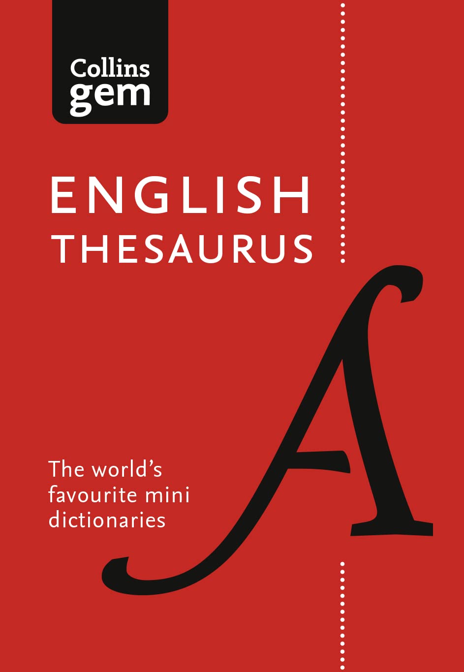 Collins Gem English Thesaurus 9780008141691 Collins