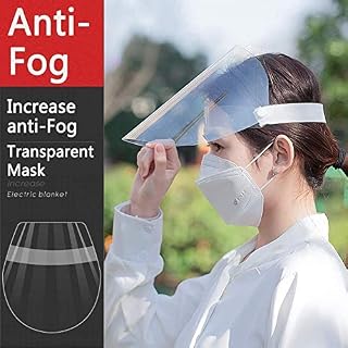 Face Shield Protect Eyes and Face with Protective Clear Film Elastic Band