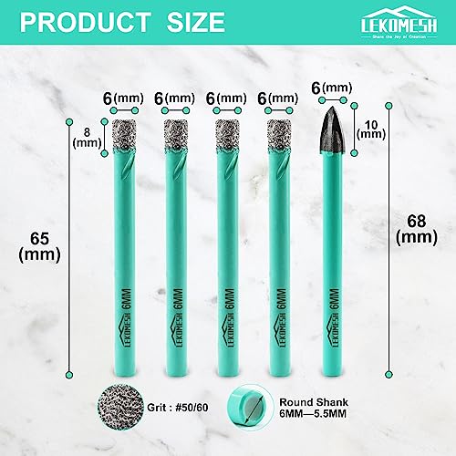 LEKOMESH Diamond Drill Bit Kit - Image 2
