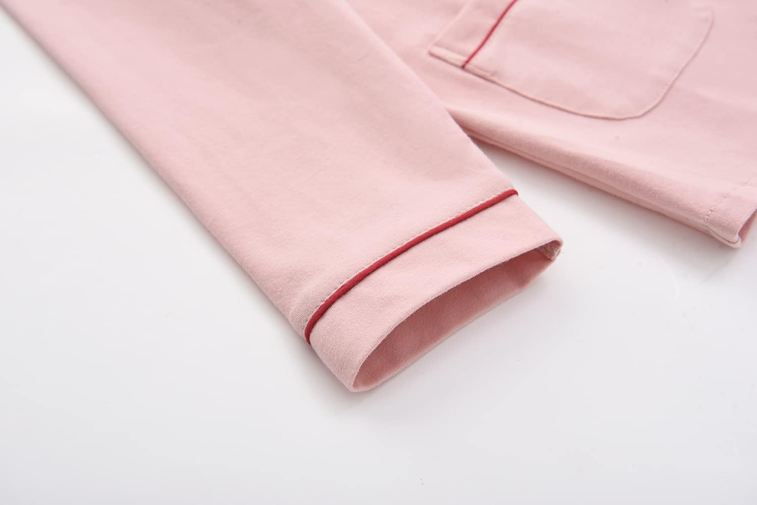 ACESTAR Kids Girls Boys Cotton Pajamas Set Long Sleeve Button Down Pjs Sleepwear Loungewear 2 Piece Set for Daily Size 3-12 - Image 4