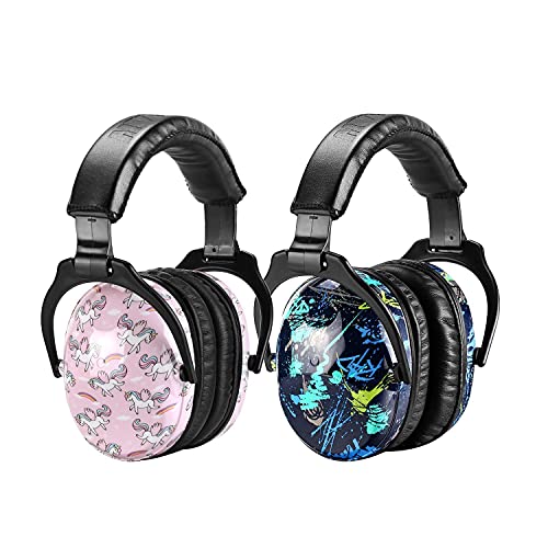 ZOHAN Kids Ear Protection 2 Pack, Hearing Protection Safety Ear M...