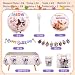 Atonofun Cat Party Plates, Cat Plates and Napkins Party Supplies, Disposable Plates, Cups, Napkins, Cutlery and Tablecloth for Cat Themed Birthday Party Decorations Serves 24, White