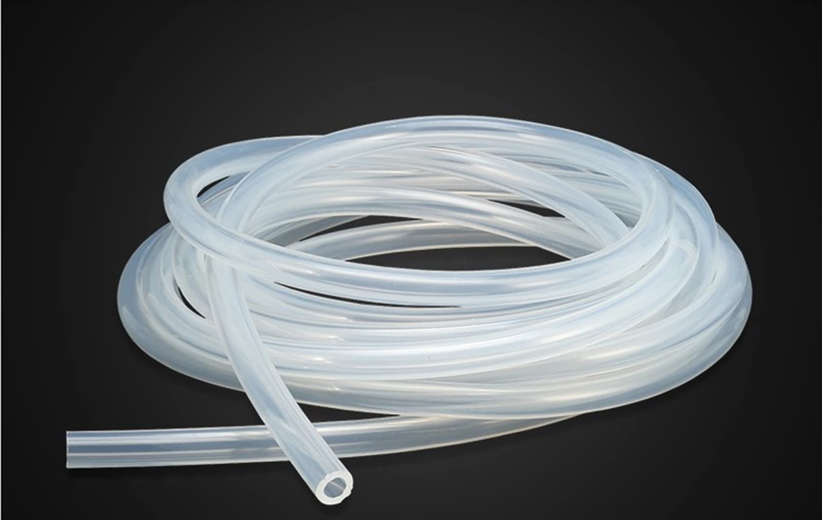 Mdingbao-Manguera de silicona 10 metros Tubo de silicona de grado alimenticio transparente 8 mm x 11/12 mm Diámetro exterior Manguera de goma de jardín flexible, Resistencia a altas temperaturas