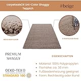 Zoom IMG-2 carpetsale24 shaggy tappeto salotto moderno Zoom IMG-2 carpetsale24 shaggy tappeto salotto moderno