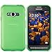 Produktbild mumbi Hülle kompatibel mit Samsung Galaxy Xcover 3 Handy Case Handyhülle, transparent grün