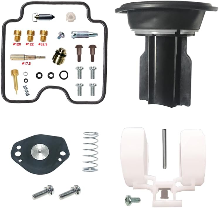 GZ250 Carburetor Repair Kit 1999-2011 GZ 250 motorcycle part carburetor rebuild kit gasket (repair kit,float,aircut,Diaphragm)